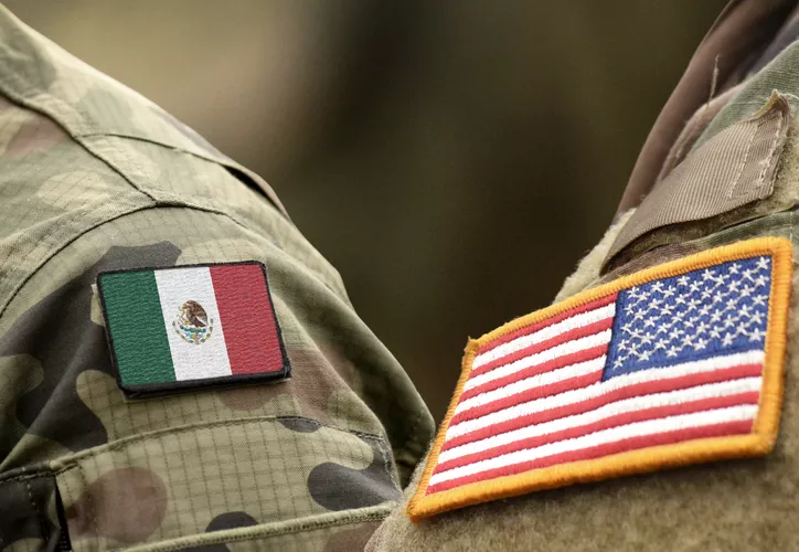 Senado autoriza ingreso de militares de EU con armamento a México